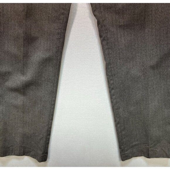 Banana Republic Mens Tailored Slim Fit Pants Size 35x32 Gray Pinstriped Workwear - Picture 5 of 11
